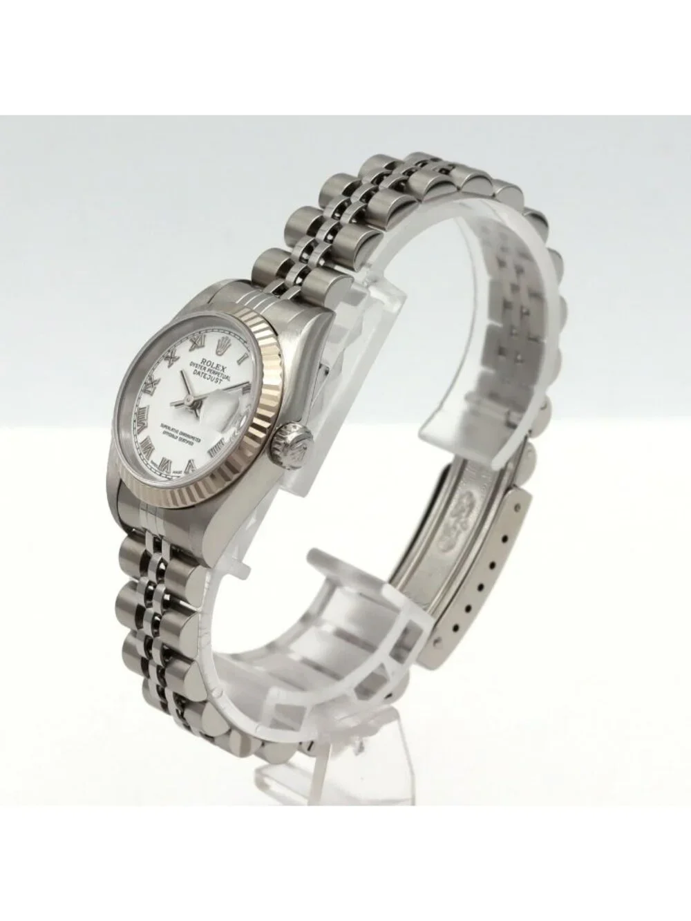 Rolex Datejust Stainless Steel White Gold Automatic